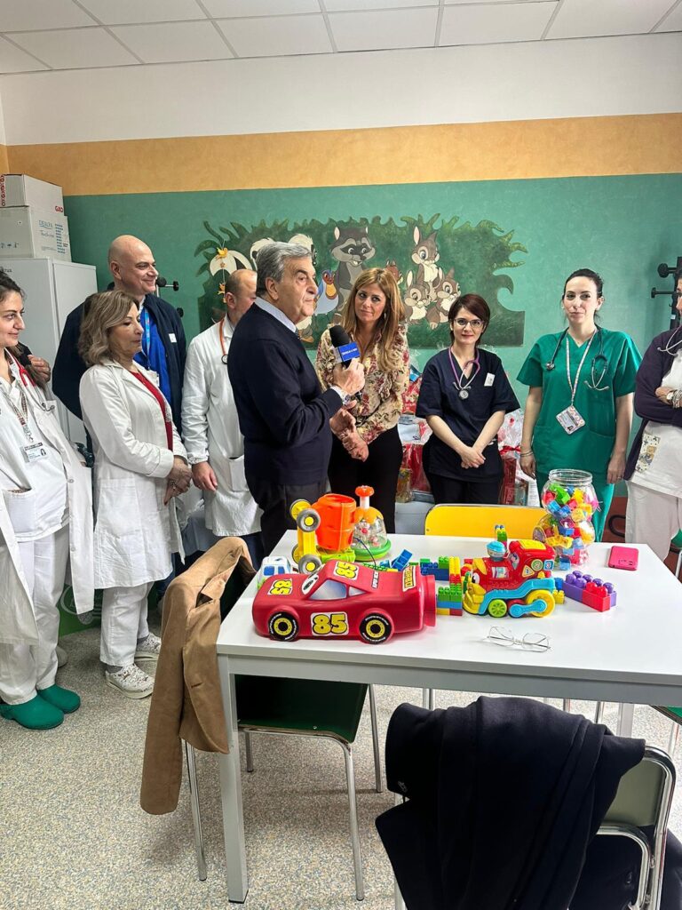 Fondazione Giona e il reparto di pediatria dell’ Ospedale di Cava de’ Tirreni